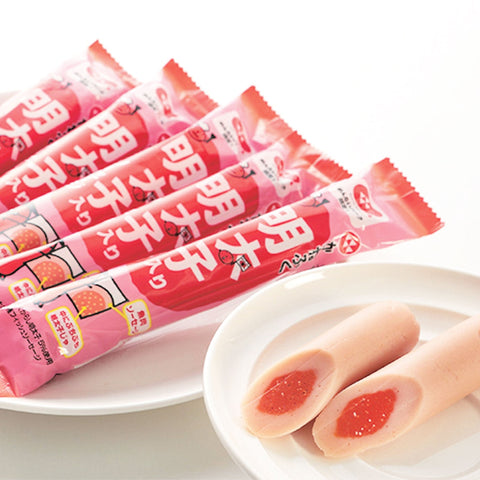 明太子入りお魚ソーセージ